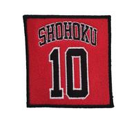VALKYNEA Toppa 100% ricamata ispirata ad anime fan Art/Shohoku/PATCH EMBROIDERY/Applique ricamate (Termoadesivo)