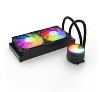 Valkyrie A240 Black Processore Raffreddatore di liquidi tutto in uno 24 cm Nero