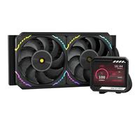 VALKYRIE V240 LCD chłodzenie wodne AIO CPU Czarny