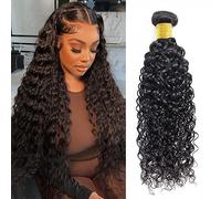 Vallbest Bundles Capelli Umani 45,7 cm 10A Brasiliano Vergine Capelli Umani Onda Acqua Un Bundle Remy Capelli Umani 100% Non Trattati Extension Dei Capelli Naturali Colore Naturale
