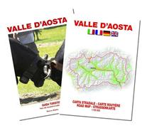 Valle D'Aosta. Guida turistica con carta stradale 1:100.000. Con Carta geografica ripiegata