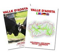 Valle D'Aosta. Guida turistica con carta stradale 1:100.000. Con Carta geografica ripiegata