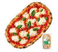 Valle del Crati 12 Basi Pinsa Precotta Artigianale | 32 x 22 cm | Pronta in 5 Minuti | Lunga Lievitazione | Basi Pinsa da 250 grammi cad