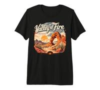 Valle del Fuoco Nevada Valley of Fire State Nevada casa Maglietta Premium