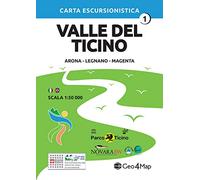 Valle del Ticino 1 1 : 50.000: Arona - Legnano - Magenta [Lingua inglese]: Vol. 1
