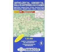 Valle di Anterselva. Valle di Casies 1:25.000: 032