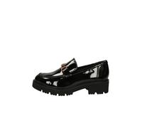 VALLEVERDE VERNICE BLACK mocassino Donna 40