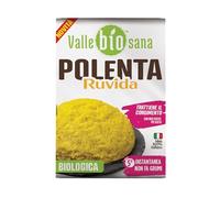 Vallebiosana Polenta Ruvida, Mais Pignoletto Rosso, Senza Glutine e Vegana, Pronta in 5 Minuti, Tradizione Italiana Certificata, Multipack 6x250g