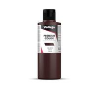Vallejo- Premium Airbrush Color Flacone di Vernice a Base d'Acqua, 200 ml, Rosso (Sepia), 0, 063018