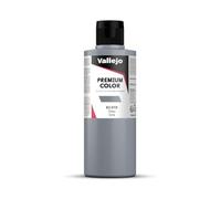 Vallejo- Premium Airbrush Color Flacone di Vernice a Base d'Acqua, 200 ml, Grigio, 063019