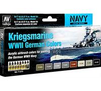 Vallejo 071615 - Set di colori per modellini WWII, colori assortiti, 17 ml (confezione da 8)