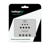 Vallejo 135 Scale Assorted German WWII Tank Markings - Model Building Paints and