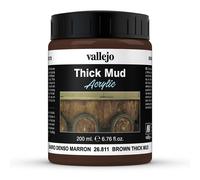 Vallejo WEATHERING Brown Thick Mud 200ml 26811 VALLEJO