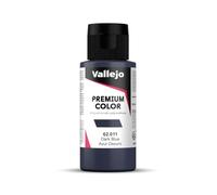 Vallejo 62011 - Colore Acrilico Per Aerografia, Blu Scuro (Dark Blue), 60 ml, 1 Pezzo