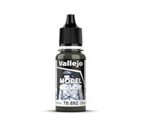 Vallejo 70.892 - Colore Acrilico Opaco , Verde Scuro (Yellow Olive), 17 ml, 1 Pezzo