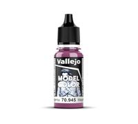 Vallejo 70.945 - Colore Acrilico Opaco , Rosso (Magenta), 17 ml, 1 Pezzo