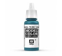 Vallejo 70.966 - Colore Acrilico Opaco , Turchese (Turquoise), 17 ml, 1 Pezzo