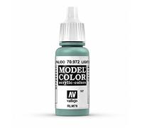 Vallejo 70.972 - Colore Acrilico Opaco , Verde (Light Green Blue), 17 ml, 1 Pezzo