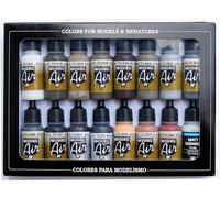 Vallejo 71194 Set di 16 colori acrilici, 17 ml