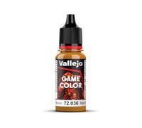 Vallejo 72036 - Colore Acrilico In Formula Opaca E Coprente A Base D'acqua, Oro (Bronze Fleshtone), 17 ml, 1 Pezzo