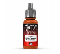 Vallejo 72042 - Colore Acrilico In Formula Opaca E Coprente A Base D'acqua, Marrone (Parasite Brown), 17 ml, 1 Pezzo