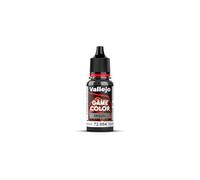 Vallejo 72054 - Colore Acrilico In Formula Opaca E Coprente A Base D'acqua, Grigio (Gunmetal Metal), 17 ml, 1 Pezzo
