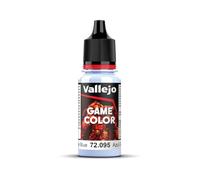 Vallejo 72095 - Colore Acrilico In Formula Opaca E Coprente A Base D'acqua, Blu (Glacier Blue), 17 ml, 1 Pezzo