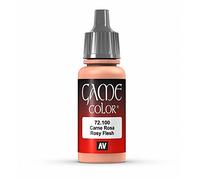 Vallejo 72100 - Colore Acrilico In Formula Opaca E Coprente A Base D'acqua, Rosa (Rosy Flesh), 17 ml, 1 Pezzo