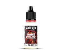 Vallejo 72101 - Colore Acrilico In Formula Opaca E Coprente A Base D'acqua, Bianco (Off White), 17 ml, 1 Pezzo
