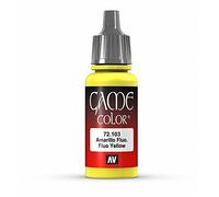 Vallejo 72103 - Colore Acrilico In Formula Opaca E Coprente A Base D'acqua, Giallo (Fluo Yellow), 17 ml, 1 Pezzo
