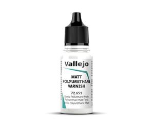 Vallejo 72651 Polyurethane Matt Varnish (18ml)