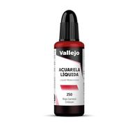 Vallejo - Acquerello liquido 32 ml, rosso cremisi