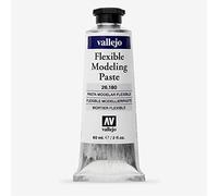 VALLEJO : ACRYLIC WHITE STONE MODELING PASTE MEDIUM : 60ML