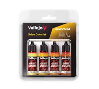 Vallejo AV Game Color Set - Colori Gialli (x4)