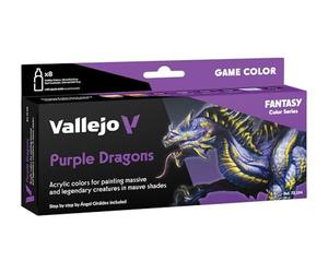 Vallejo AV Game Color Set - Draghi Viola (x8)