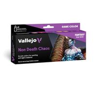 Vallejo Set di Pittura Acrilica per Giochi e Kit di Modelli, 8x18ml, 144ml, Metallico, Non-Death Chaos