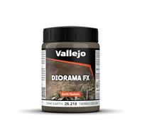 Vallejo Diorama FX Pittura Acrilica Texture Terra 200 ml per Simulare Terreno, Neve, Acqua e Barro per Maquettes di Modellismo