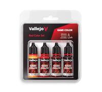 Createx Vallejo Set colori Game Color 72377 Red (4x18 ml)