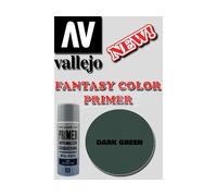 VALLEJO FANTASY COLOR PRIMER DARK GREEN 28026 COLORI VALLEJO