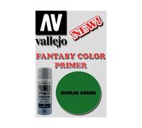 VALLEJO FANTASY COLOR PRIMER GOBLIN GREEN 28027 COLORI VALLEJO