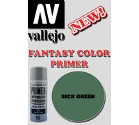 VALLEJO FANTASY COLOR PRIMER SICK GREEN 28028 COLORI VALLEJO