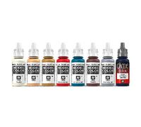 Vallejo Fantasy Color Series Pittura Colori acrilici Elfi e Gnomi Set da 8