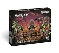Vallejo - Fantasy Paint Set 12 x 18 ml/0,6 fl oz con Miniatura