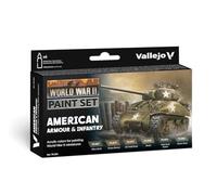 Nuovissimo Vallejo - , Us-Amerikanische Panzerung E Fanteria, WWII 70203