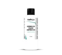 Vallejo Airbrush Flow Improver - Bottiglia di Fluidificante per Aerografo, 200 ml , Trasparente