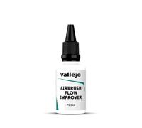 Vallejo Flow Improver per Aerografo 32 ml, Migliora la Fluidità della Vernice, Ideale per Modellismo e Pittura, Formula Incolore, Compatibile con Tutti i Tipi di Vernice