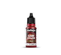 Vallejo Game Color 73206 Wash Red (17ml)
