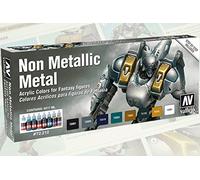 Vallejo Game Color Effects Set 72212 Non Metallic Metal (8)