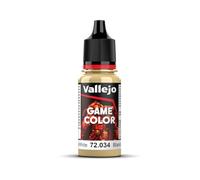 Vallejo 72034 - Colore Acrilico In Formula Opaca E Coprente A Base D'acqua, Bianco (Bonewhite), 17 ml, 1 Pezzo