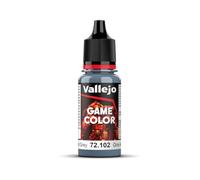 Vallejo 72102 - Colore Acrilico In Formula Opaca E Coprente A Base D'acqua, Grigio (Steel Grey), 17 ml, 1 Pezzo